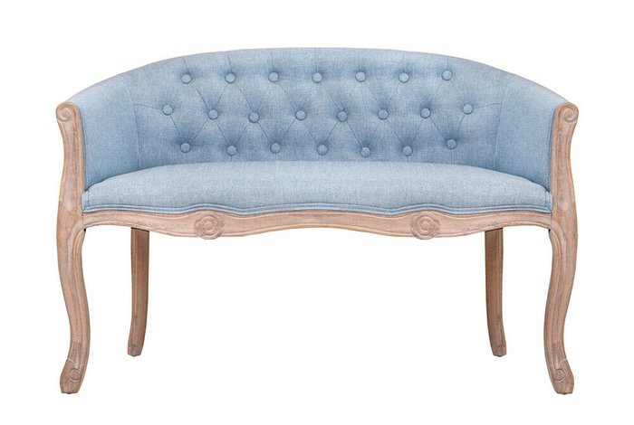 Диван Kandy double light blue голубого цвета