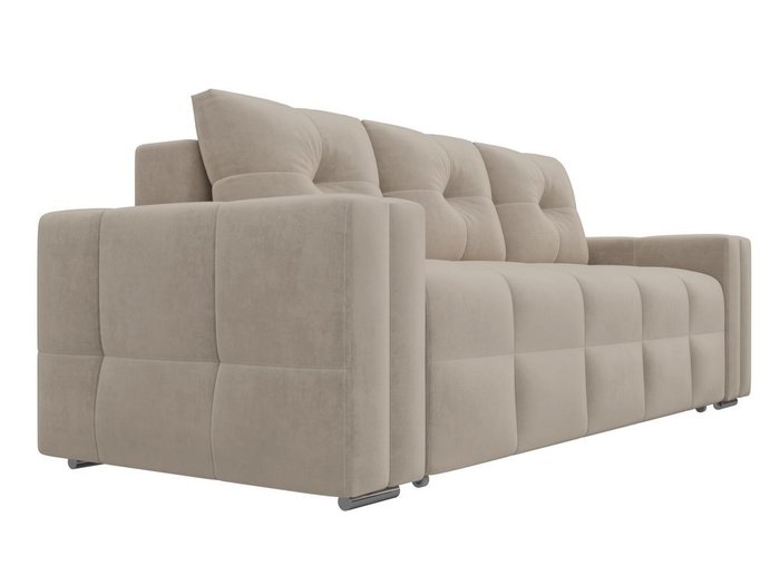 Прямой диван-кровать Леос бежевого цвета - лучшие Прямые диваны в INMYROOM