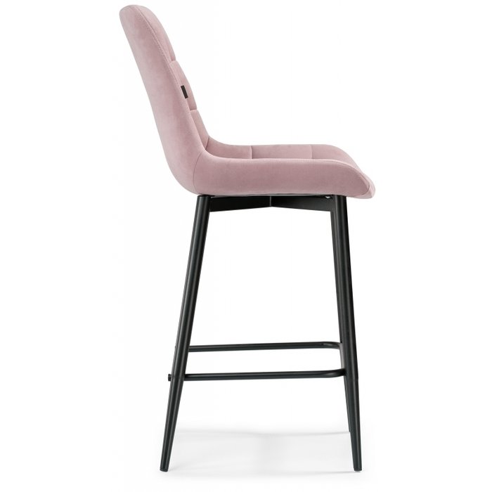 Стул полубарный Алст розового цвета - лучшие Барные стулья в INMYROOM