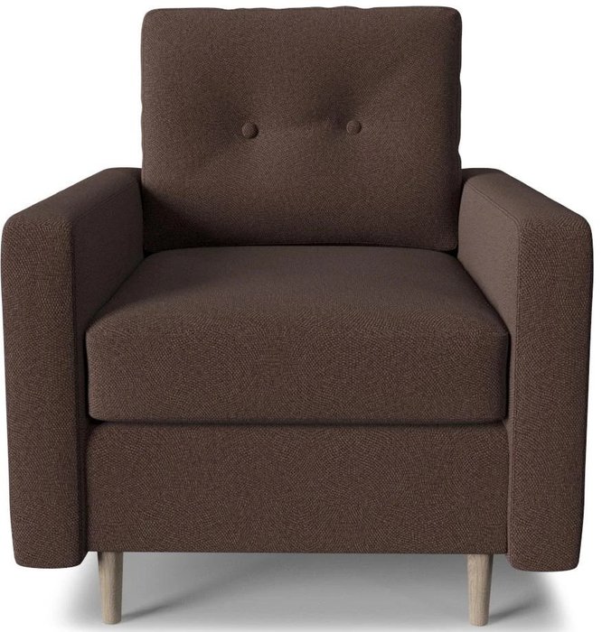 Кресло Белфаст maserati коричневого цвета - купить Интерьерные кресла по цене 19655.0