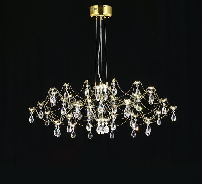 Подвесная люстра Ersilia MR2663-60P-50AD (металл, цвет латунь) Подвесная люстра Ersilia MR2663-60P-50AD (металл, цвет латунь)