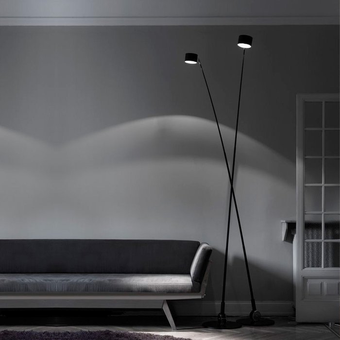 Торшер Sampei 10374/2000 (металл, цвет черный) - лучшие Торшеры в INMYROOM