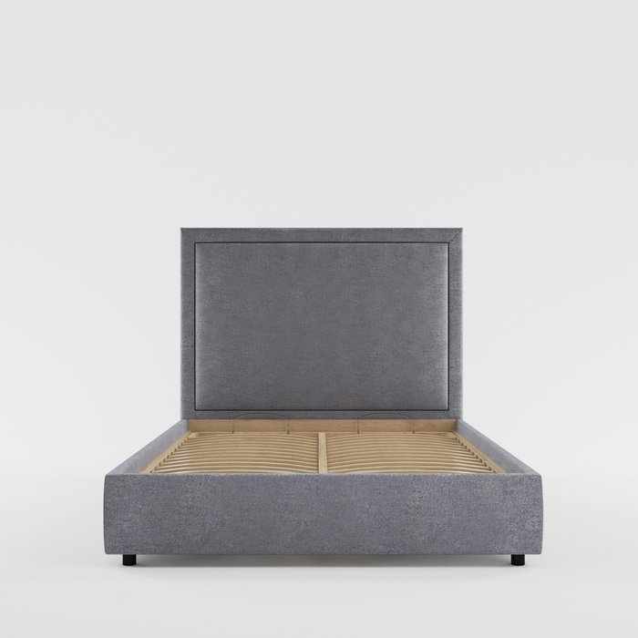 Кровать с подъемным механизмом Monica 180x200 темно-серого цвета - купить Кровати для спальни по цене 74490.0 Кровать с подъемным механизмом Monica 180x200 темно-серого цвета - купить Кровати для спальни по цене 74490.0