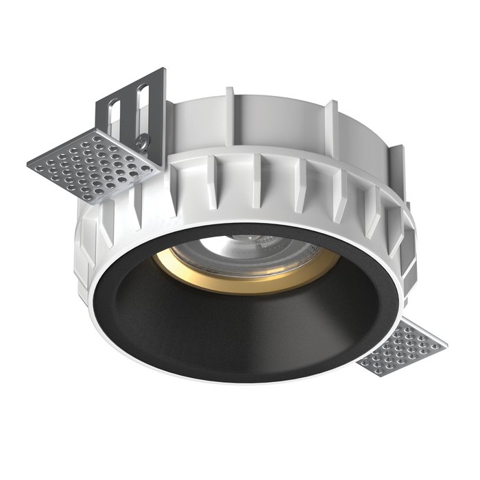 Светильник DOMINO ROUND под LED модуль/лампу МR16 ЧЁРНЫЙ (214610+214607+214003) Светильник DOMINO ROUND под LED модуль/лампу МR16 ЧЁРНЫЙ (214610+214607+214003)