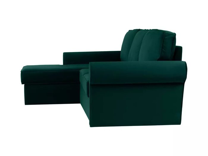 Угловой диван-кровать Murom темно-зеленого цвета - лучшие Угловые диваны в INMYROOM