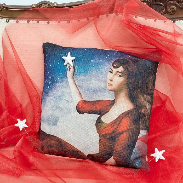 Декоративная подушка «Моя звезда» - лучшие Декоративные подушки в INMYROOM