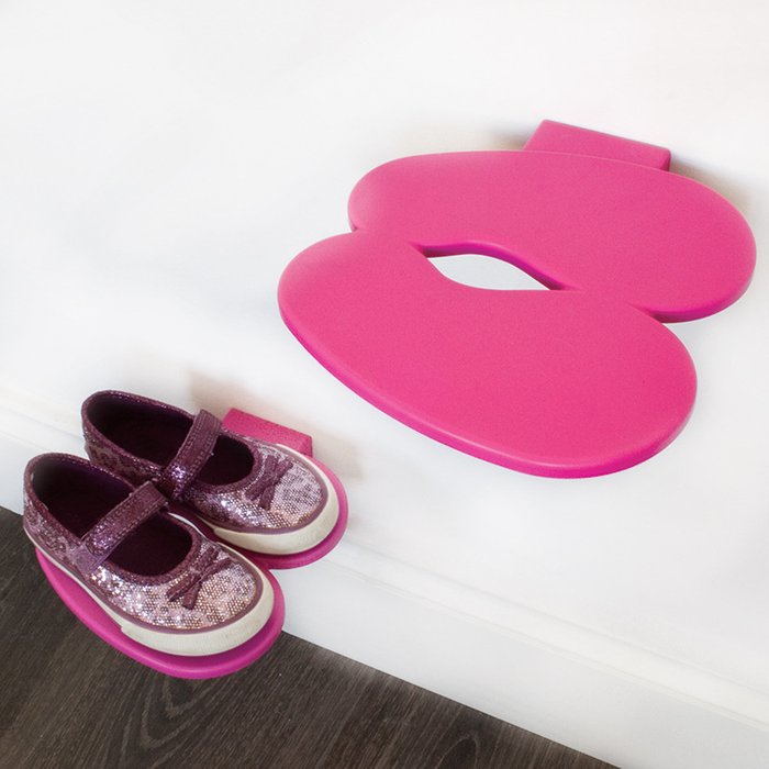Полка для обуви J-me footprint розовая