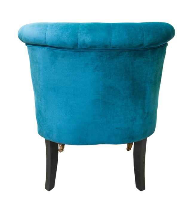 Низкое кресло Aviana blue velvet - лучшие Интерьерные кресла в INMYROOM