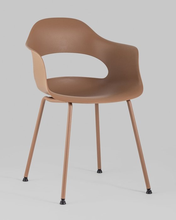 Стул Lady пластик коричневого цвета - купить Обеденные стулья по цене 7990.0