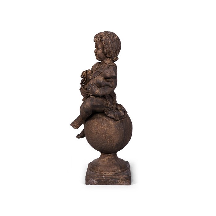 Статуя The Earth's Gifts с зайцем и цветами - купить Фигуры и статуэтки по цене 46215.0