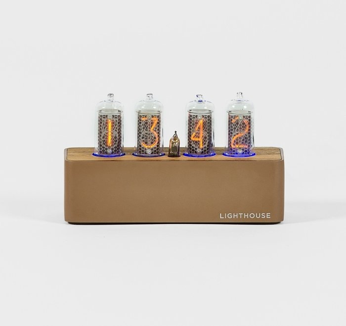 Часы на газоразрядных индикаторах Lighthouse 1.1 Brown Часы на газоразрядных индикаторах Lighthouse 1.1 Brown