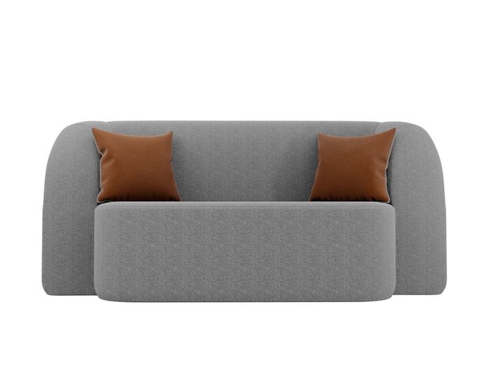 Диван-кровать Томас серого цвета - купить Прямые диваны по цене 23490.0
