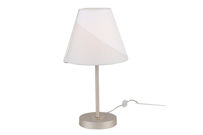 Настольная лампа Vanessa с белым абажуром - купить Настольные лампы по цене 4990.0
