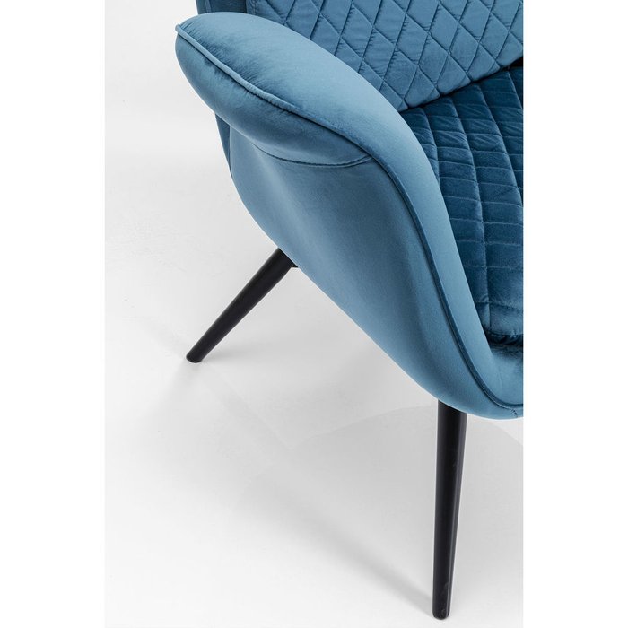 Кресло Tudor синего цвета - лучшие Интерьерные кресла в INMYROOM