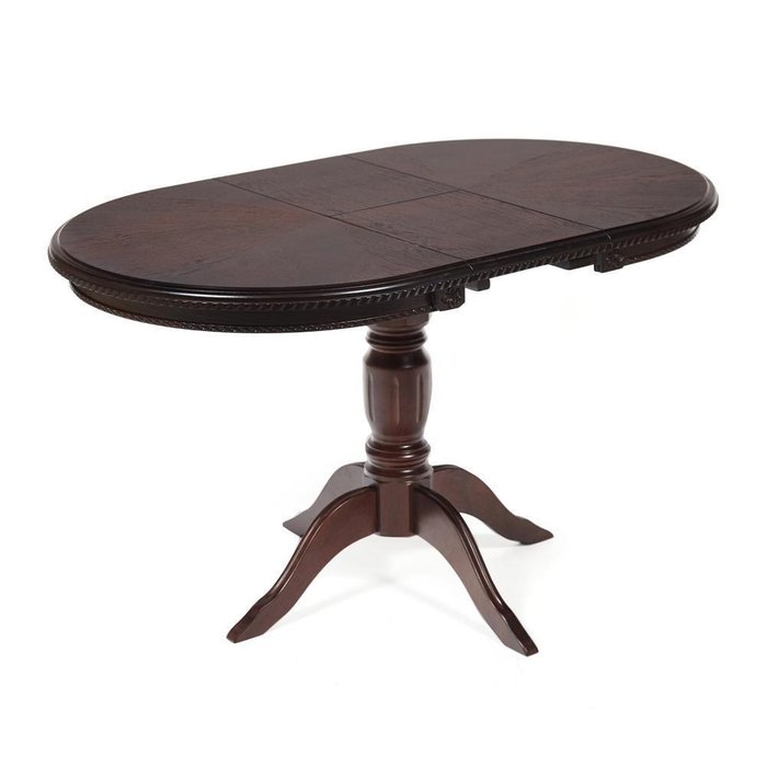 Стол овальный Stefano темно-коричневого цвета - купить Обеденные столы по цене 24990.0