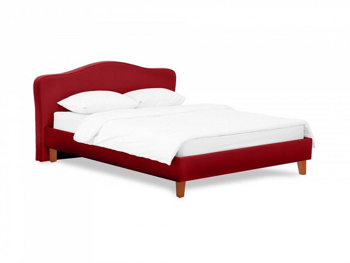 Кровать Queen II Elizabeth L 160х200 красного цвета - купить Кровати для спальни по цене 43800.0