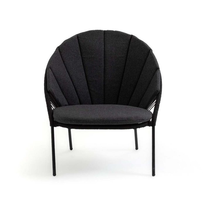 Кресло садовое San Monica черного цвета - купить Садовые кресла по цене 26419.0