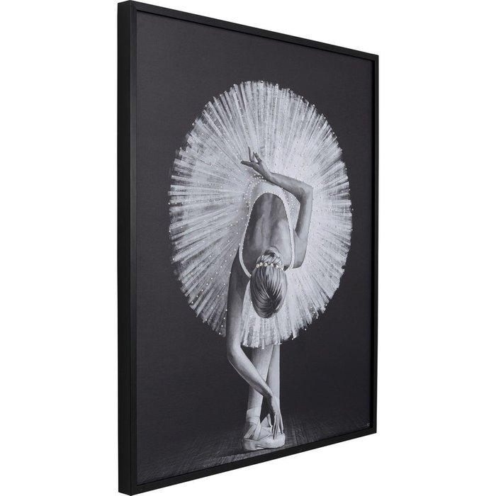 Картина Ballet 100х120 черно-белого цвета - купить Принты по цене 86270.0