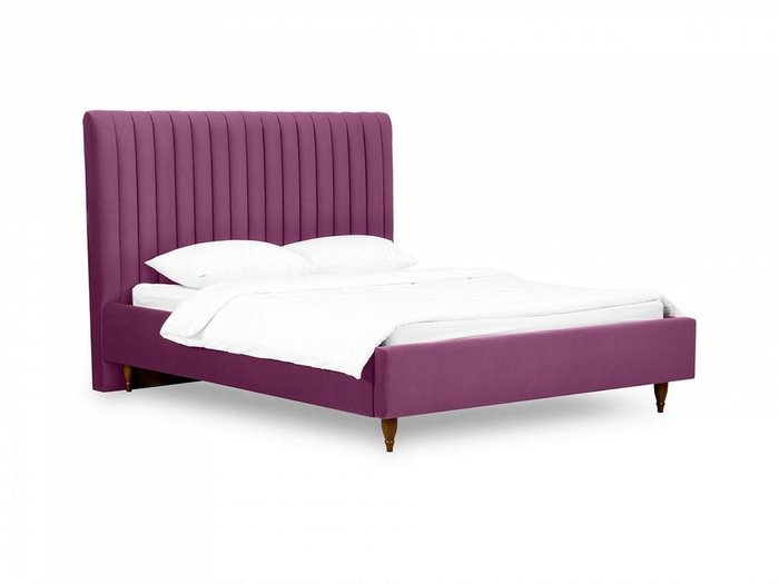Кровать Dijon 160х200 пурпурного цвета