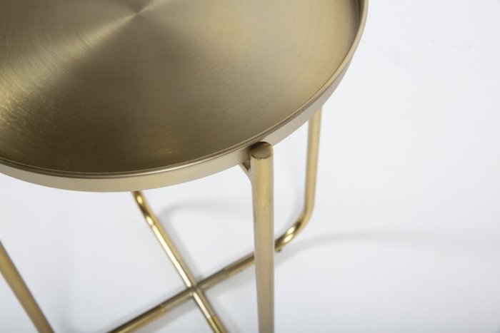 Кофейный столик Avril золотого цвета - купить Кофейные столики по цене 14390.0