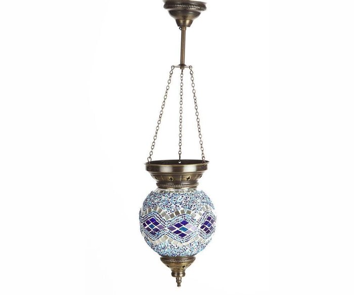 Подвесной светильник Марокко из металла и стекла