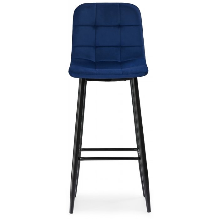 Стул барный Chio темно-синего цвета - купить Барные стулья по цене 5990.0