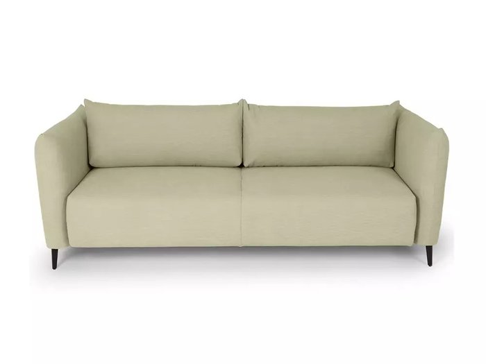 Диван-кровать Menfi светло-бежевого цвета с металлическими ножками - купить Прямые диваны по цене 111960.0
