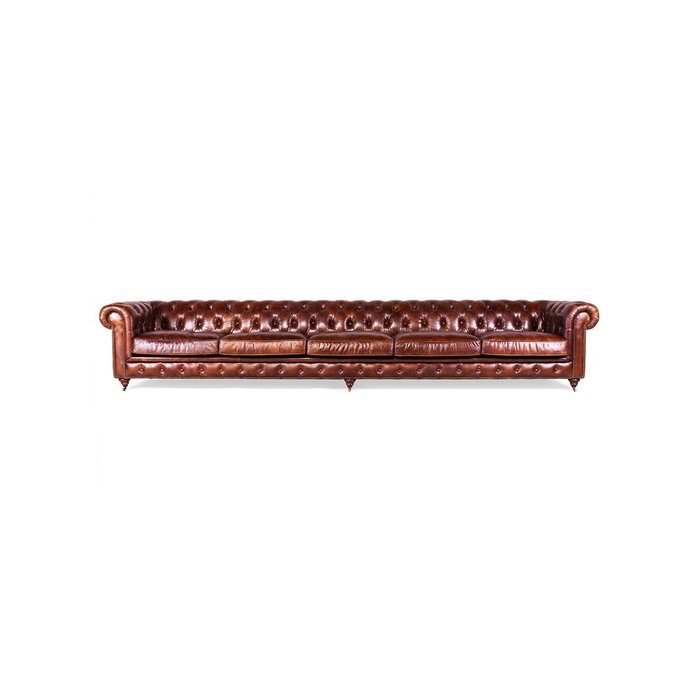 Диван Edman коричневого цвета - купить Прямые диваны по цене 365508.0