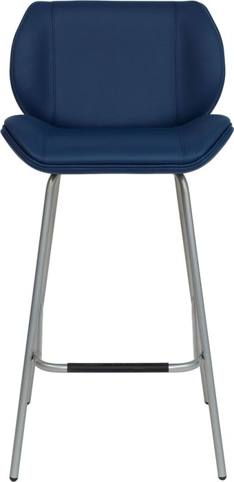 Барный стул Авиатор темно-синего цвета  - купить Барные стулья по цене 33513.0