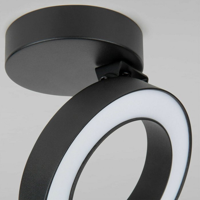 Накладной светодиодный светильник Spila черный 25105/LED - купить Подвесные светильники по цене 5250.0