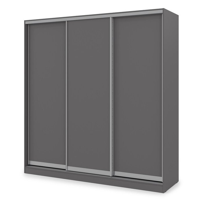 Шкаф-купе Comfort 21.10 темно-серого цвета Шкаф-купе Comfort 21.10 темно-серого цвета