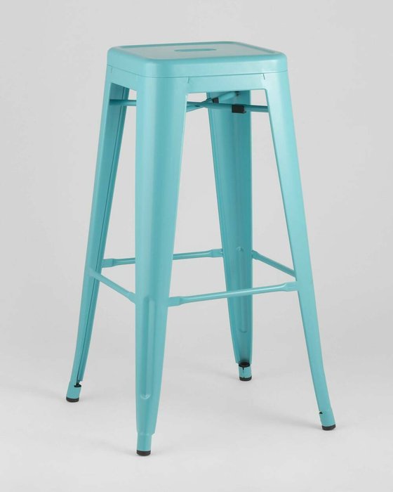 Барный табурет Tolix голубого цвета - купить Барные стулья по цене 3990.0