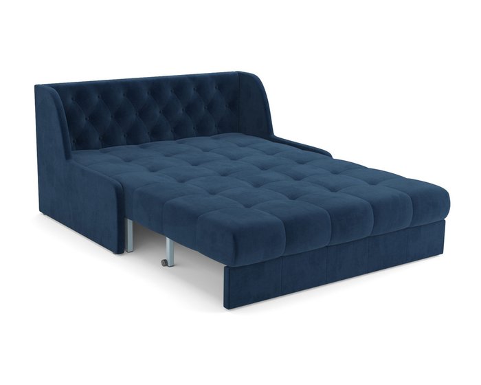 Диван-кровать Барон 6 темно-синего цвета - купить Прямые диваны по цене 39990.0