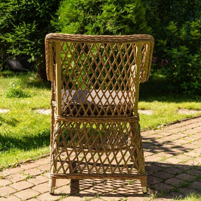 Садовое кресло Montreux пшеничного цвета - лучшие Садовые кресла в INMYROOM