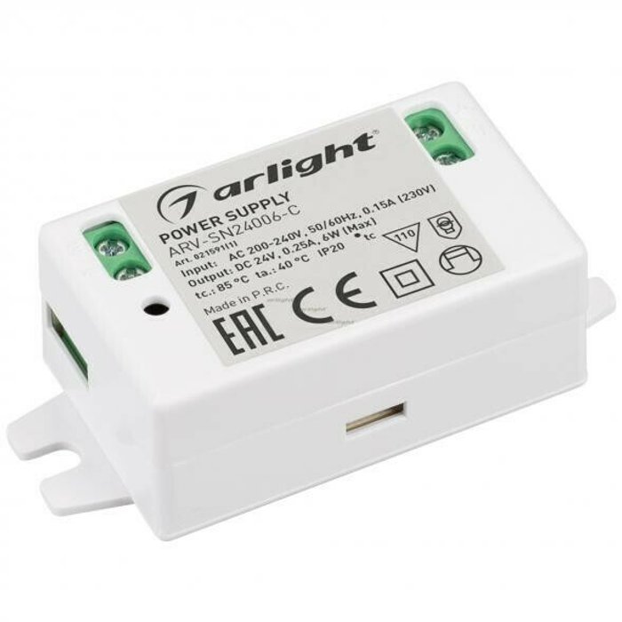Блок питания ARV-SN 021591(1) (пластик) Блок питания ARV-SN 021591(1) (пластик)