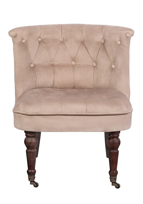 Кресло Aviana бежевого цвета - купить Интерьерные кресла по цене 23800.0