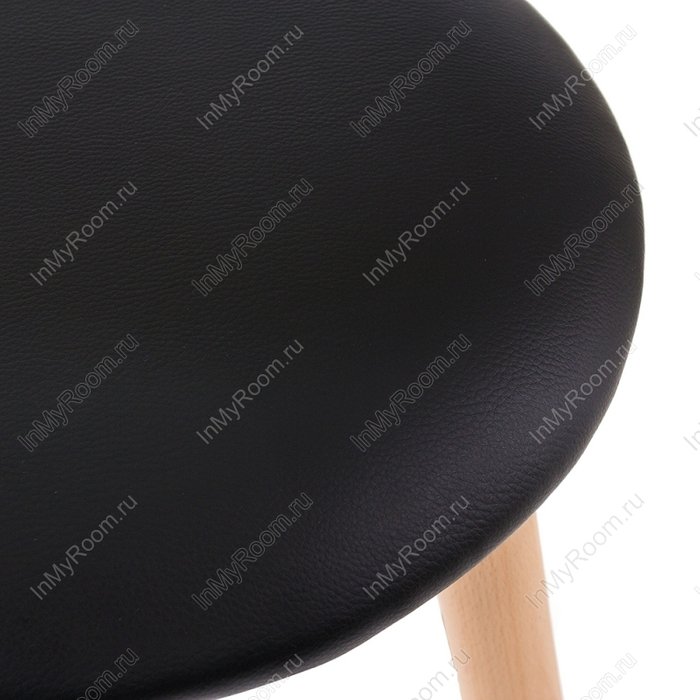 Барный стул Ring черного цвета - лучшие Барные стулья в INMYROOM