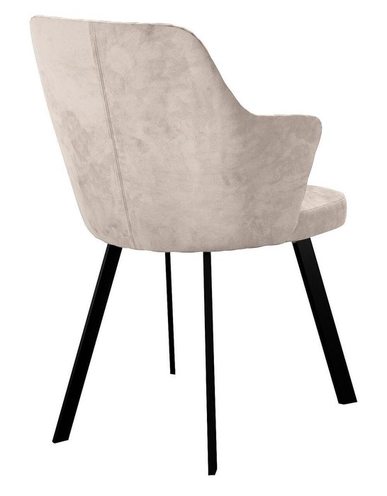 Стул DikLine 345 кремового цвета - лучшие Обеденные стулья в INMYROOM