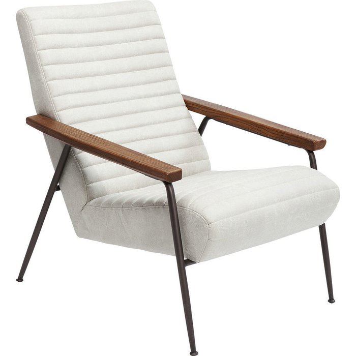 Кресло Record белого цвета - купить Интерьерные кресла по цене 95860.0