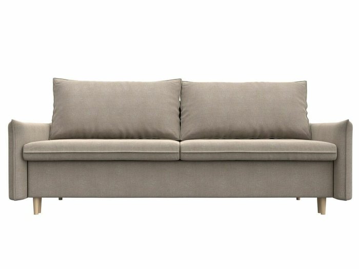 Прямой диван-кровать Хьюстон бежевого цвета - купить Прямые диваны по цене 53999.0