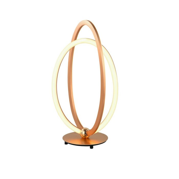 Настольная лампа Ocellis LED розовое золото Настольная лампа Ocellis LED розовое золото