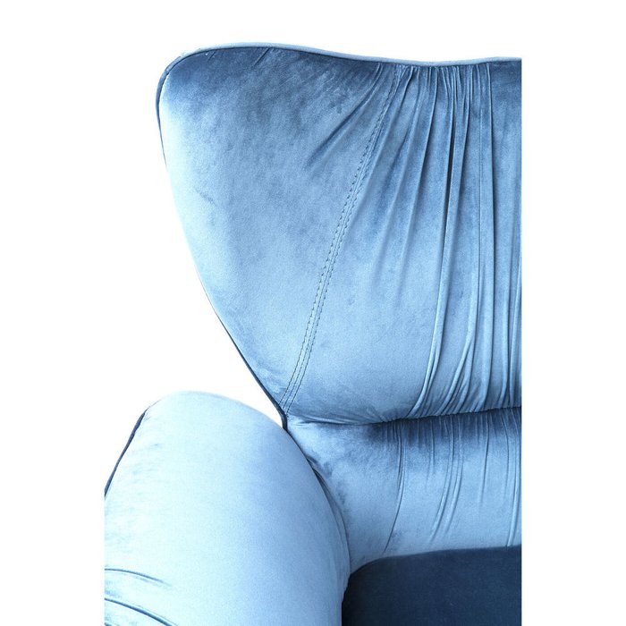 Кресло Wall Street синего цвета - лучшие Интерьерные кресла в INMYROOM