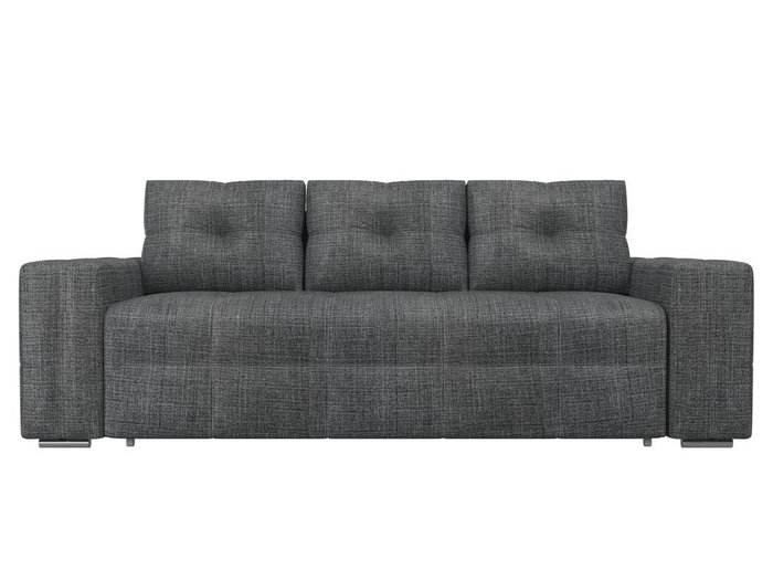 Прямой диван-кровать Леос серого цвета - купить Прямые диваны по цене 36290.0