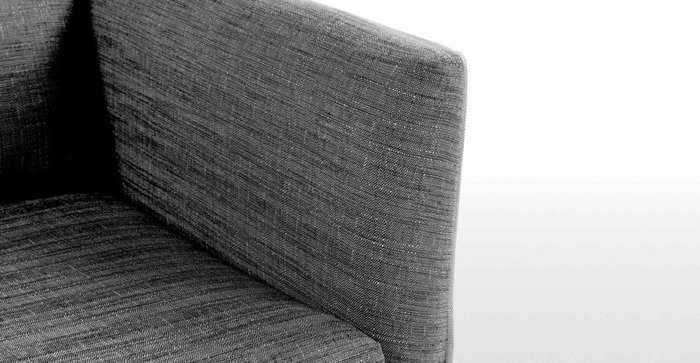  Кресло Bari MT серого цвета - лучшие Интерьерные кресла в INMYROOM