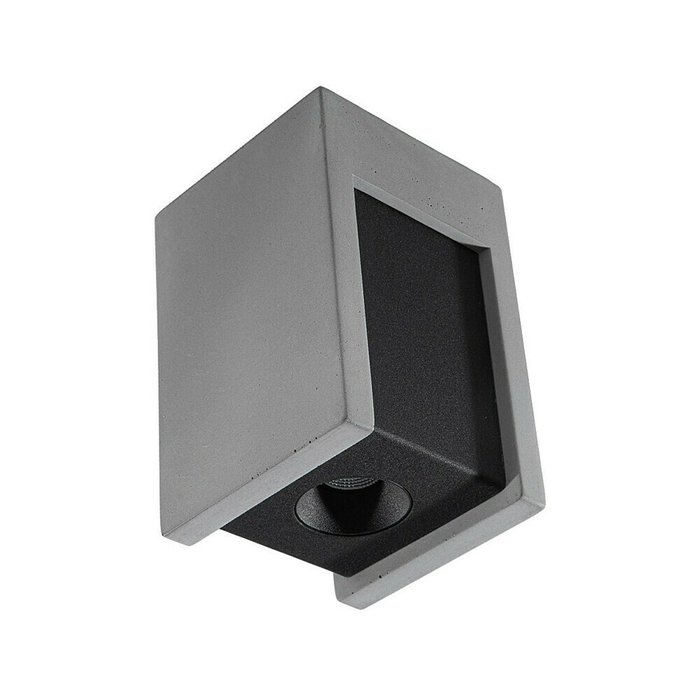 Потолочный светодиодный светильник Architect серого цвета