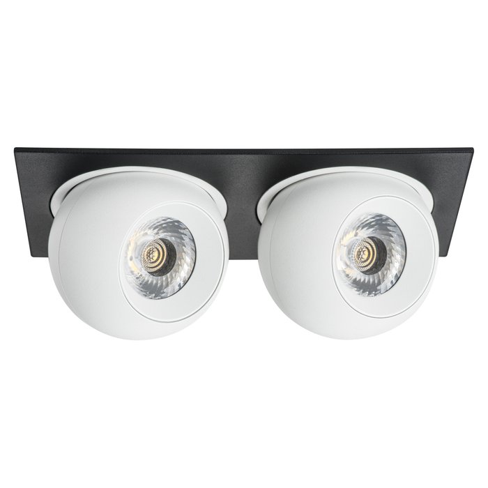 Светильник INTERO LED 9W*2 850LM*2 24G ЧЕРНЫЙ/БЕЛЫЙ 4000K (217527+217064+217064) Светильник INTERO LED 9W*2 850LM*2 24G ЧЕРНЫЙ/БЕЛЫЙ 4000K (217527+217064+217064)