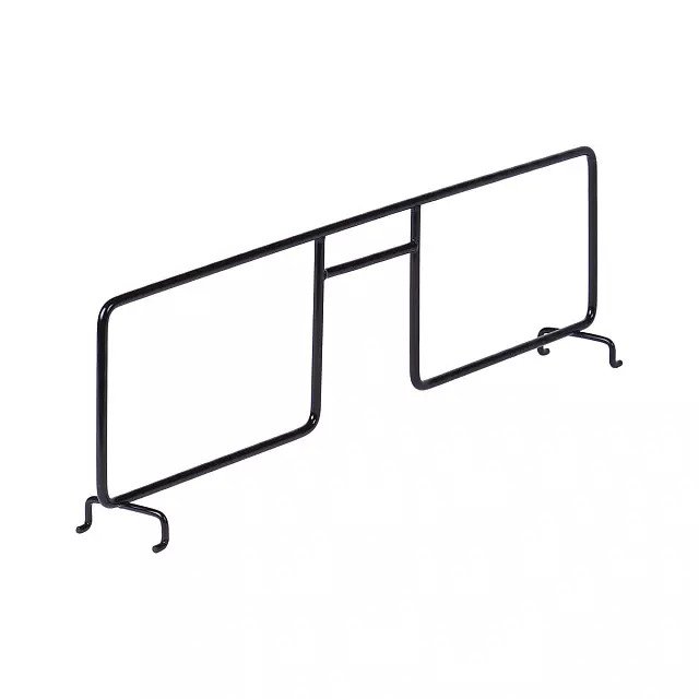 Разделитель для проволочной полки черного цвета Разделитель для проволочной полки черного цвета