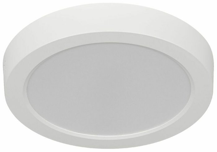 Накладной светильник LED 19 Б0057432 (пластик, цвет белый)