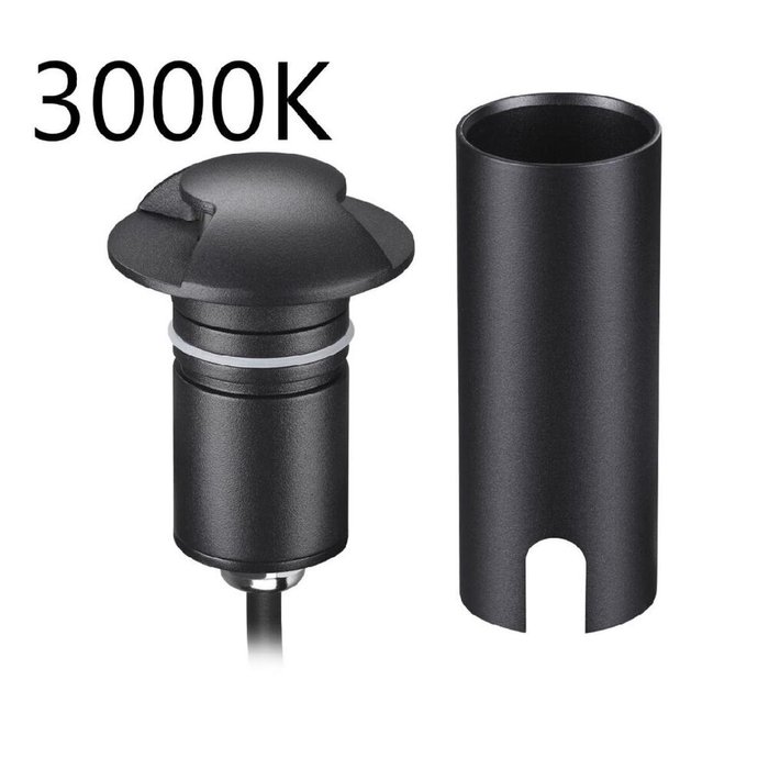 Ландшафтный светильник NATURE 6662/2GL3 (металл, цвет черный)