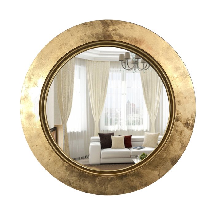 Настенное зеркало Fashion Elegant цвета золота